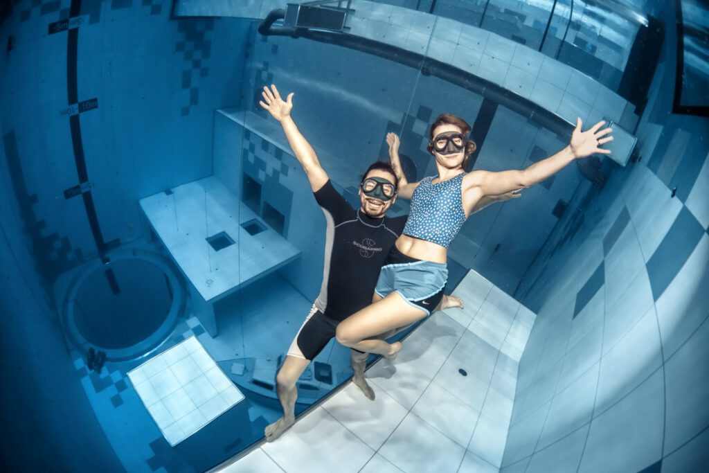 Фрідайвінг в басейні Deepspot